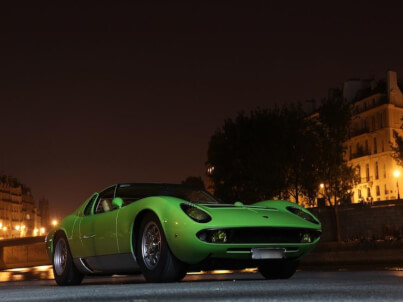 Shooting Lamborghini Miura
